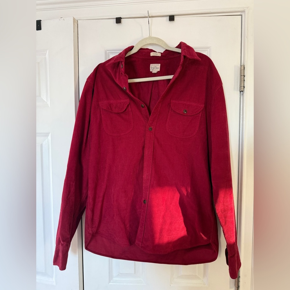 J. Crew Corduroy Overshirt
